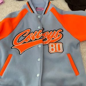 Edikted oversized sweatshirt jacket